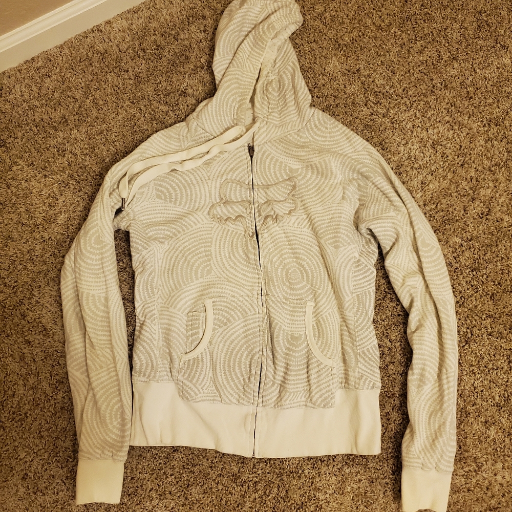 Juniors XL Fox Zip Up Hoodie